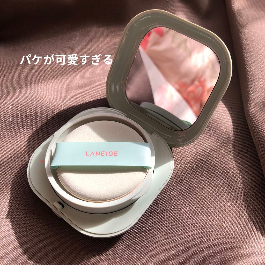 ネオクッション マット/LANEIGE/クッションファンデーションを使ったクチコミ(2枚目)