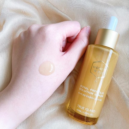 ハニービーロイヤルプロポリスセラム/TRUE ISLAND/美容液を使ったクチコミ(4枚目)