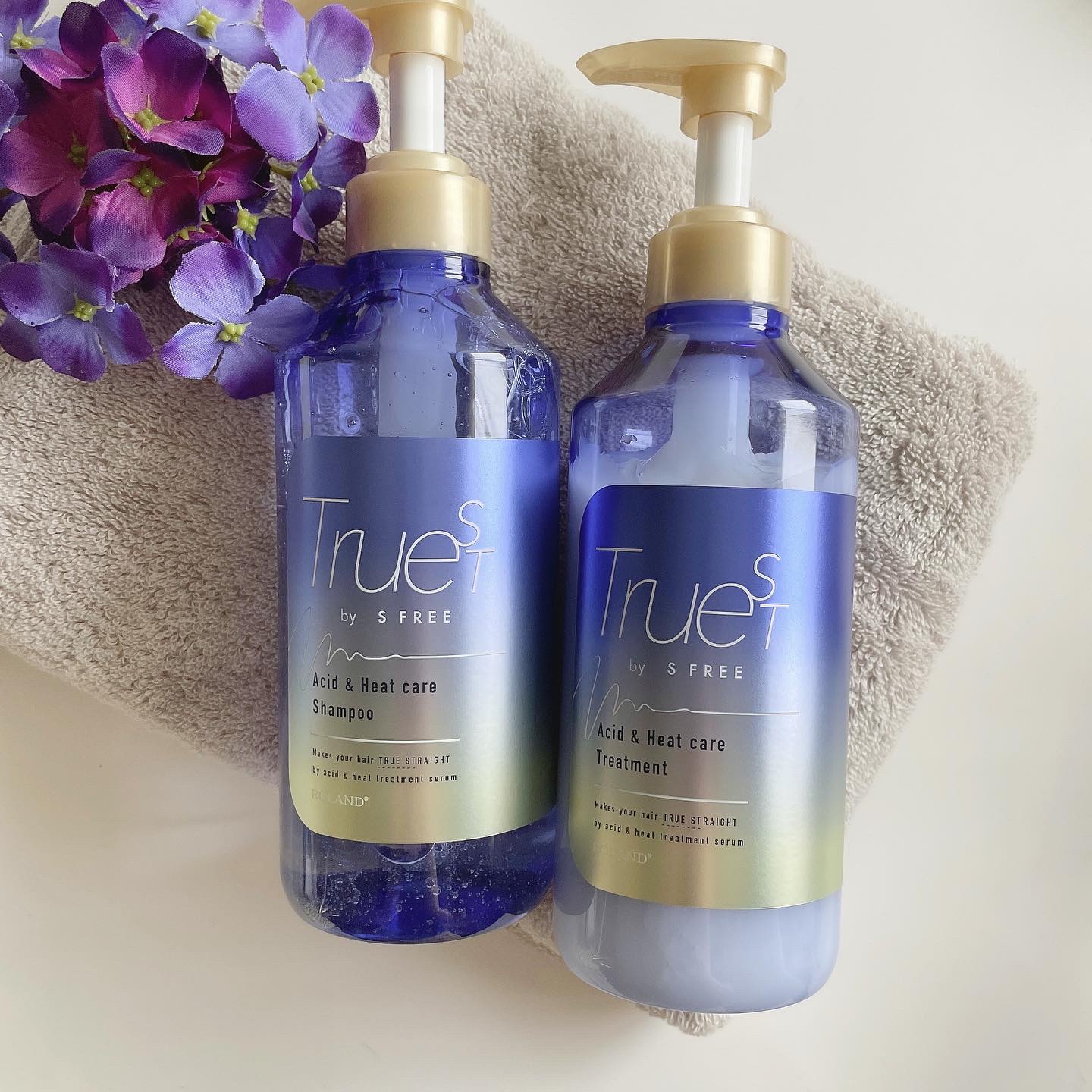  酸熱TRシャンプー／酸熱トリートメント トリートメント本体（480ml）/TRUEST/市販シャンプーを使ったクチコミ（1枚目）
