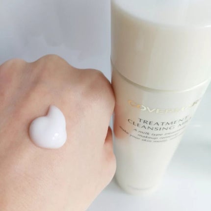 トリートメント クレンジング ミルク/COVERMARK/ミルククレンジングを使ったクチコミ(4枚目)