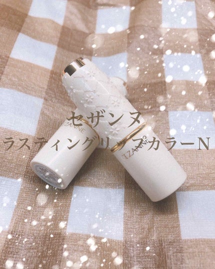 ラスティング リップカラーN/CEZANNE/口紅を使ったクチコミ(1枚目)