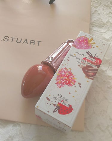 ストロベリーホイップ ルージュ/JILL STUART/口紅を使ったクチコミ（1枚目）