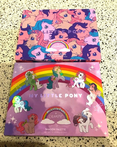 My Little Pony eyeshadow palette/ColourPop/パウダーアイシャドウを使ったクチコミ（1枚目）