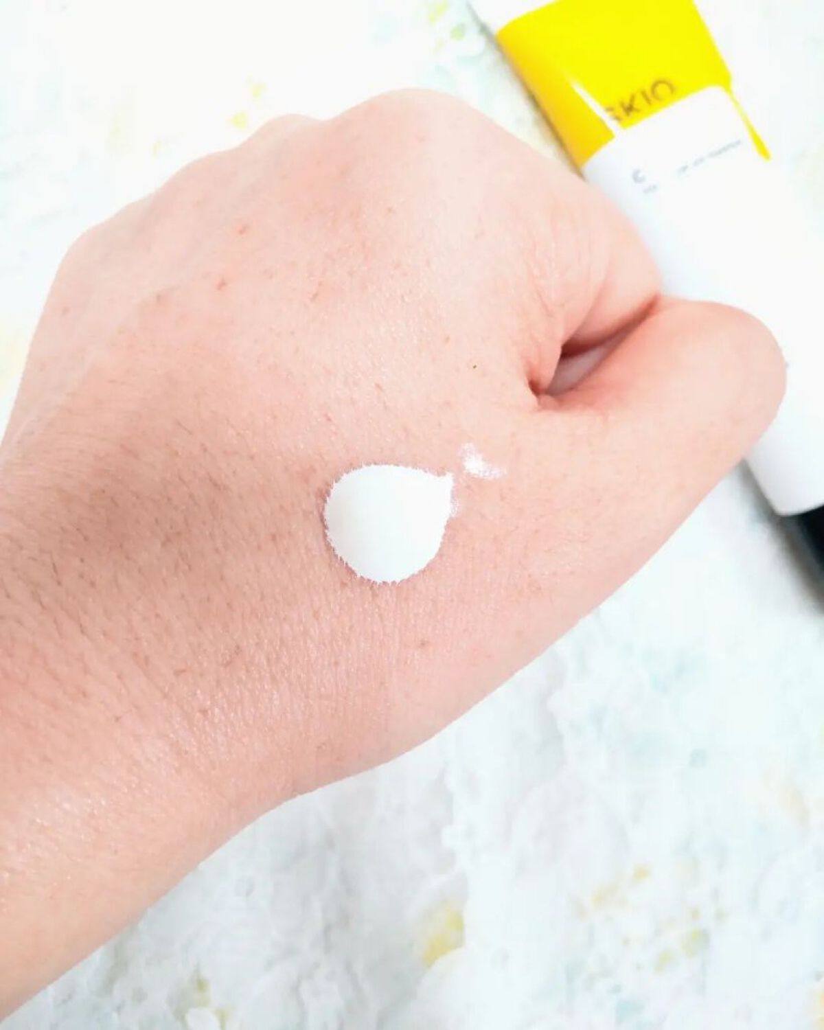 VC トーンアップUVエッセンス/SKIO/日焼け止めローションを使ったクチコミ（2枚目）