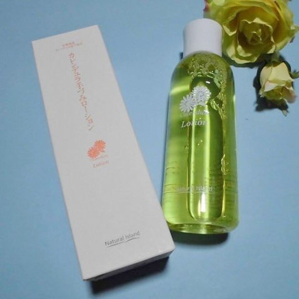 カレンデュラ手づみローション/ナチュラルアイランド/化粧水を使ったクチコミ(2枚目)