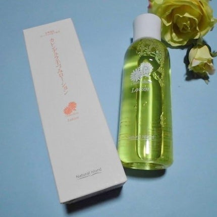 カレンデュラ手づみローション/ナチュラルアイランド/化粧水を使ったクチコミ(2枚目)