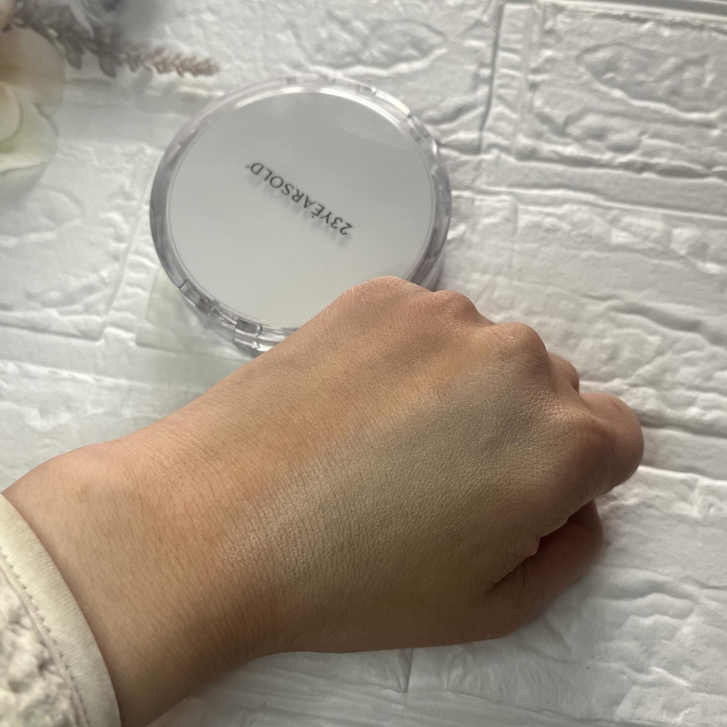 ハートリーフシーンカバークッション/23years old/クッションファンデーションを使ったクチコミ（3枚目）