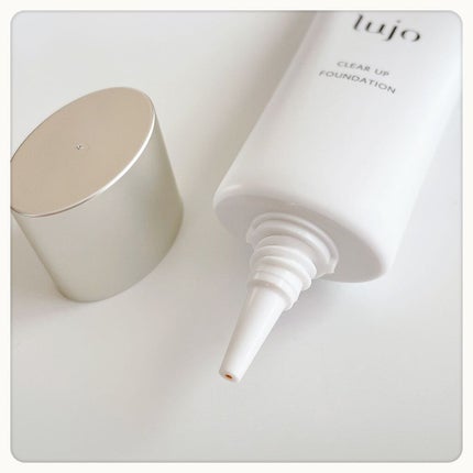 クリアアップ ファンデーション/lujo/クリーム・エマルジョンファンデーションを使ったクチコミ(3枚目)