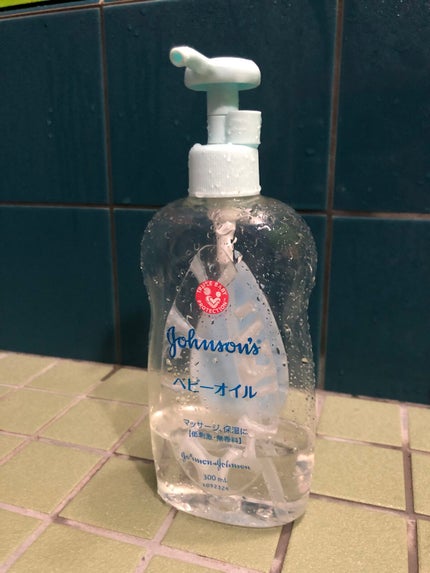 ジョンソン ベビーオイル 無香料/ジョンソンベビー/ボディオイルを使ったクチコミ(1枚目)
