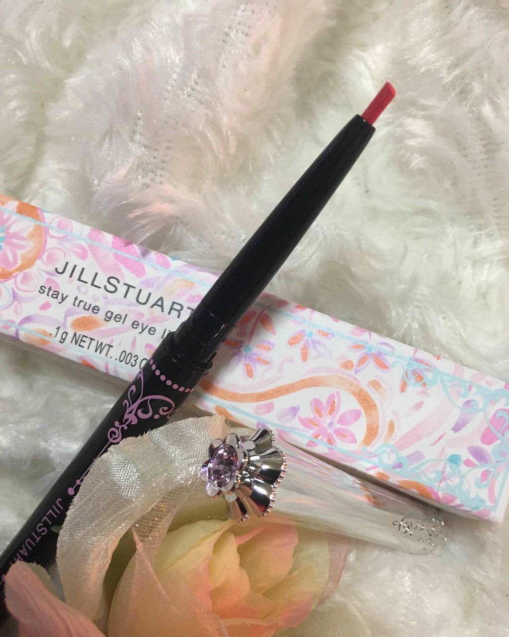 JILL STUART ステイトゥルー ジェルアイライナーのクチコミ「こちらは、

ジルスチュアートステイトゥルー
ジェルアイライナー

06
pinky wish.....」（3枚目）