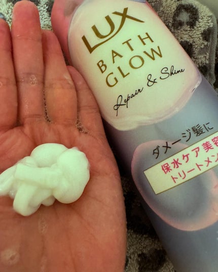 バスグロウ リペア&シャイン シャンプー/トリートメント/LUX/シャンプー・コンディショナーを使ったクチコミ(5枚目)
