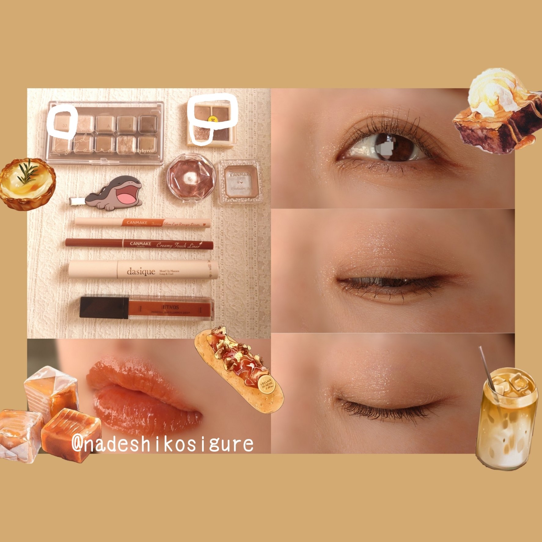 ベターザンアイズ ミニ/rom&amp;nd/アイシャドウパレットを使ったクチコミ（2枚目）