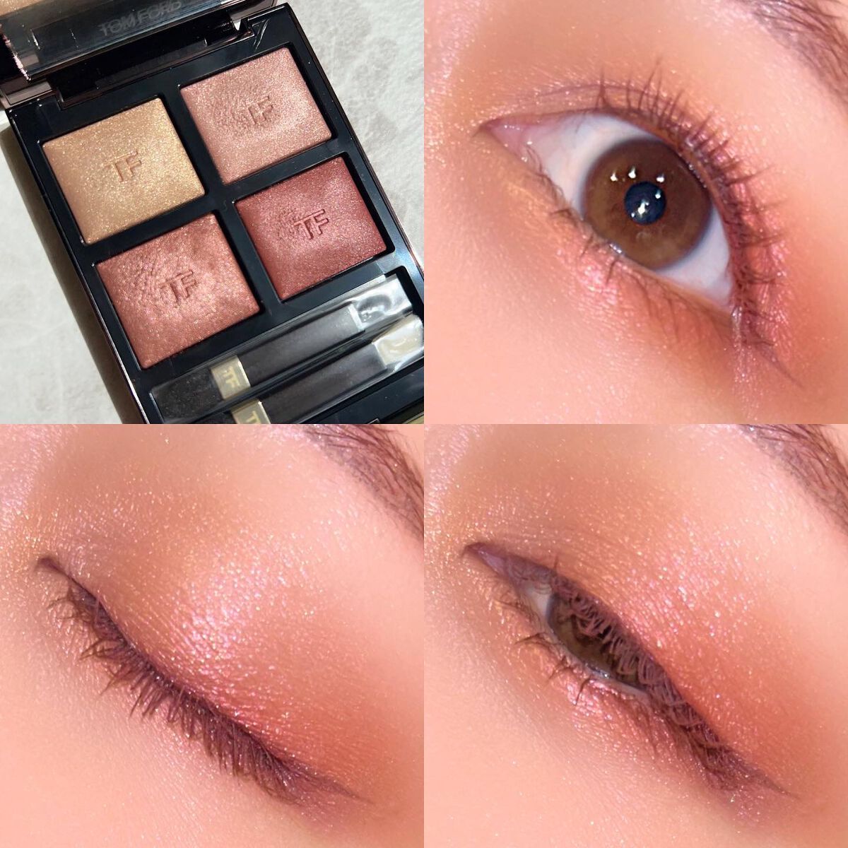 アイ カラー クォード/TOM FORD BEAUTY/アイシャドウパレットを使ったクチコミ(4枚目)