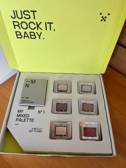 MY MIXED PALETTE 6色カスタムパレット 01 HAZE/MN/マルチパレットを使ったクチコミ(2枚目)