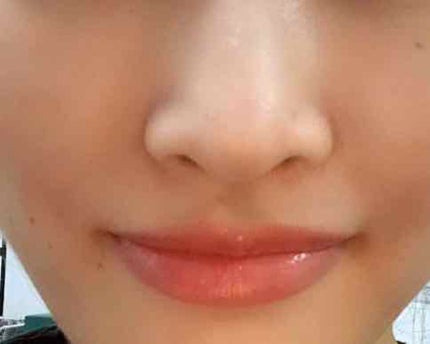 ラスティンググロスリップ/CEZANNE/口紅を使ったクチコミ(2枚目)