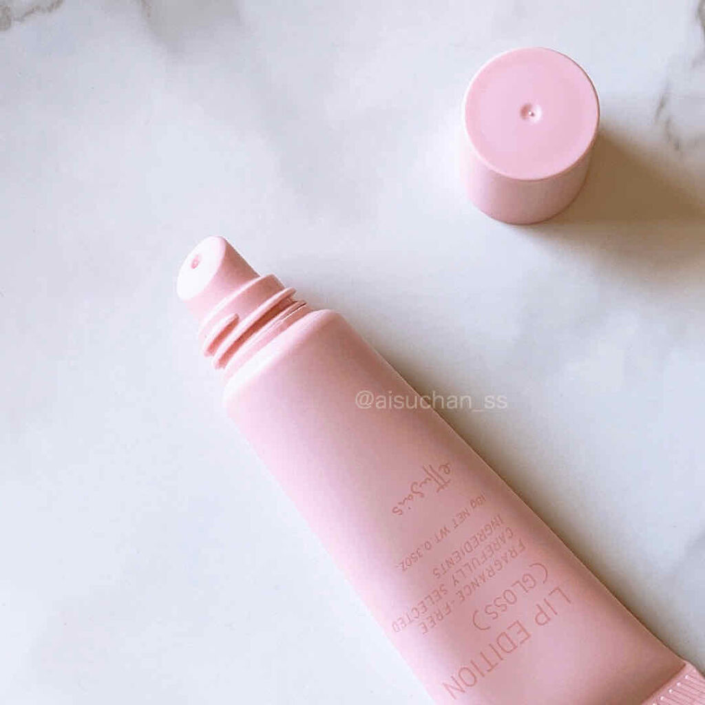 エテュセ リップエディション(グロス) 02 グリッターピンク/ettusais/リップグロスを使ったクチコミ（2枚目）