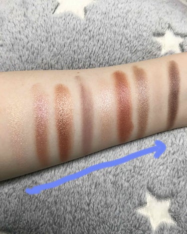 UR GLAM　BLOOMING EYE COLOR PALETTE/U R GLAM/アイシャドウパレットを使ったクチコミ（3枚目）