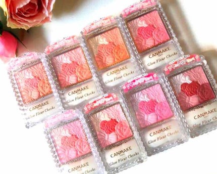 グロウフルールチークス/キャンメイク/パウダーチークを使ったクチコミ(1枚目)