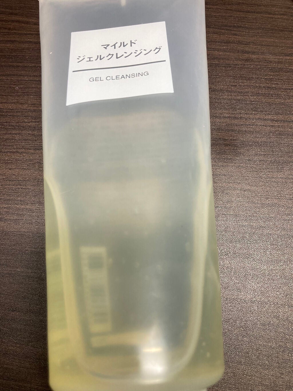 マイルドジェルクレンジング/無印良品/クレンジングジェルを使ったクチコミ(1枚目)