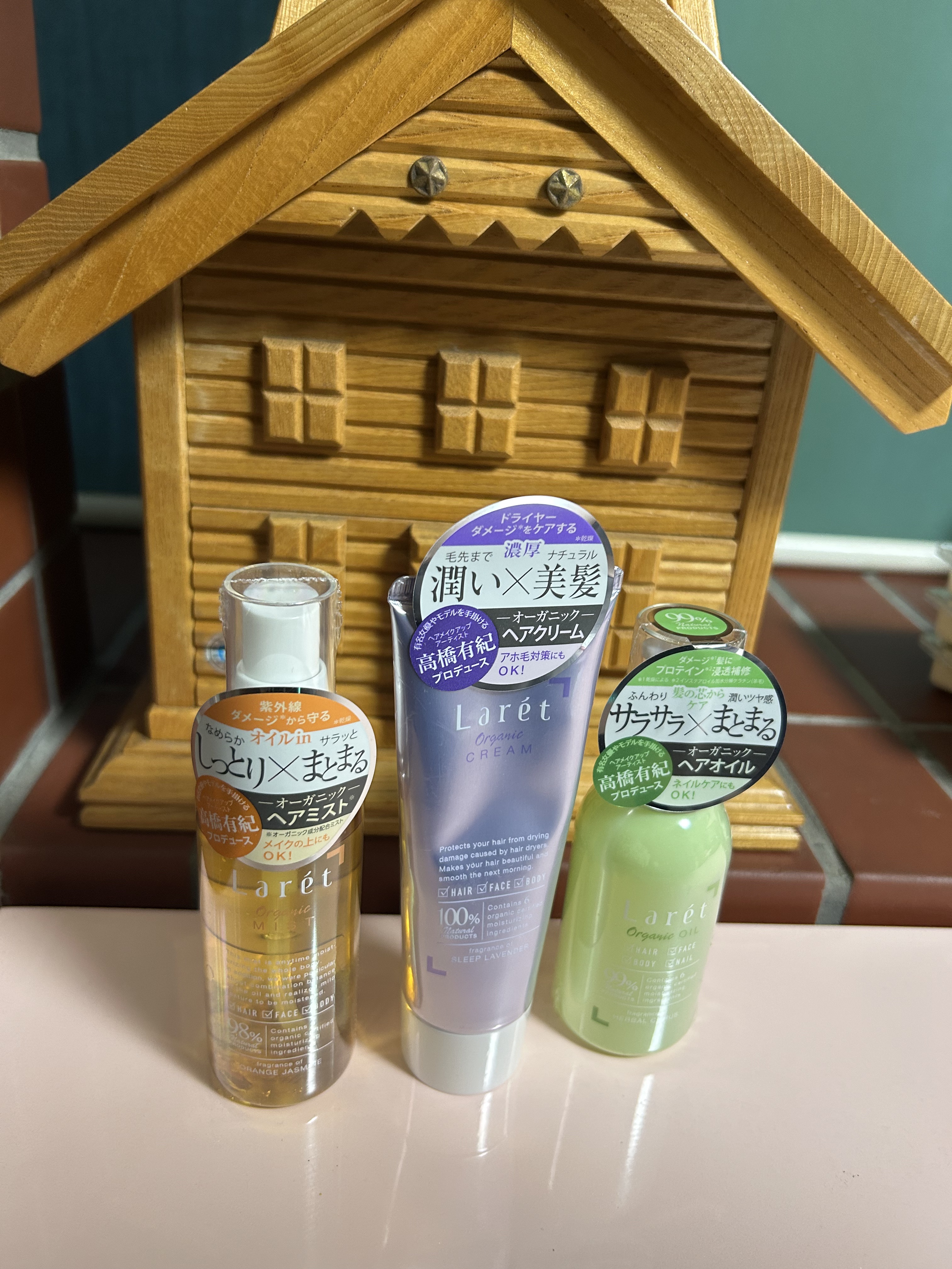 オーガニックミスト/Laret/ミスト状化粧水を使ったクチコミ（1枚目）