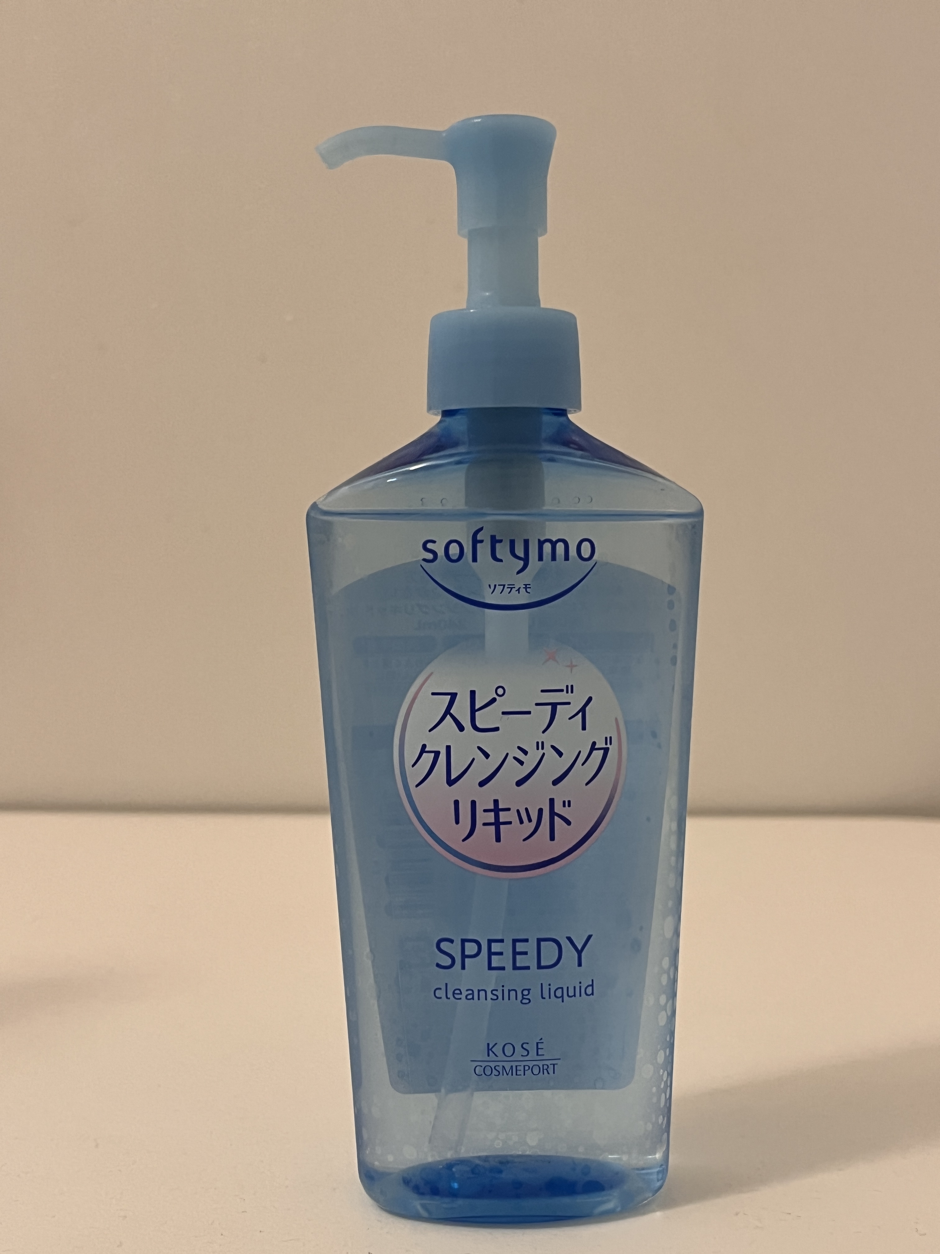 ソフティモ スピーディ クレンジングリキッド 本体 240ml/ソフティモ/クレンジングウォーターを使ったクチコミ（1枚目）