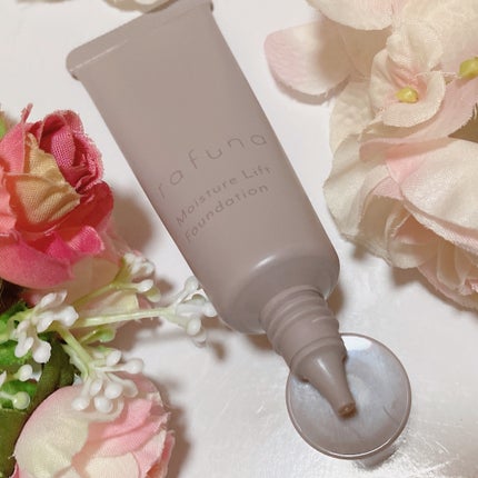 モイスチュアリフトファンデーション/rafuna/クリーム・エマルジョンファンデーションを使ったクチコミ(2枚目)