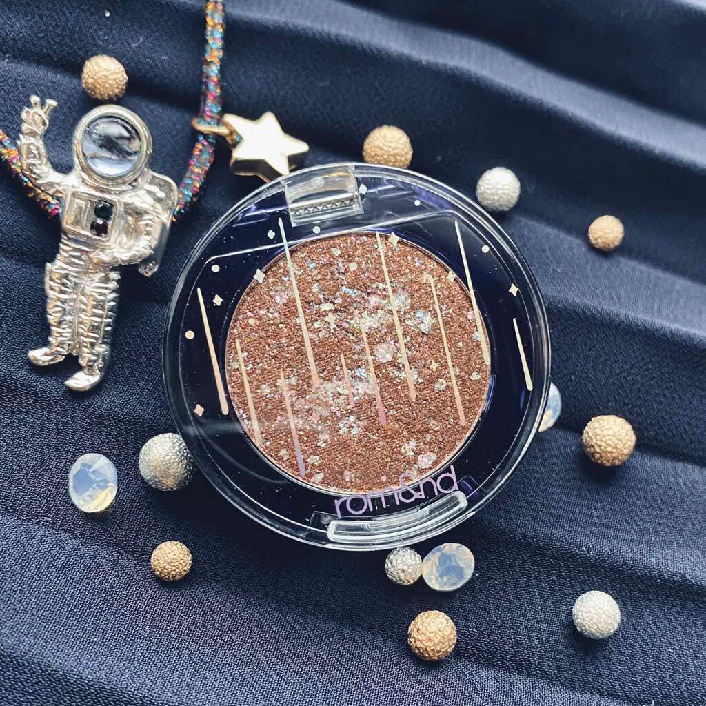 グリッター シャドウ カラー/rom&nd/グリッターを使ったクチコミ(2枚目)