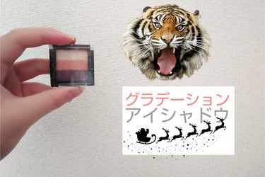 UR GLAM　GRADATION EYESHADOW/U R GLAM/アイシャドウパレットを使ったクチコミ（1枚目）