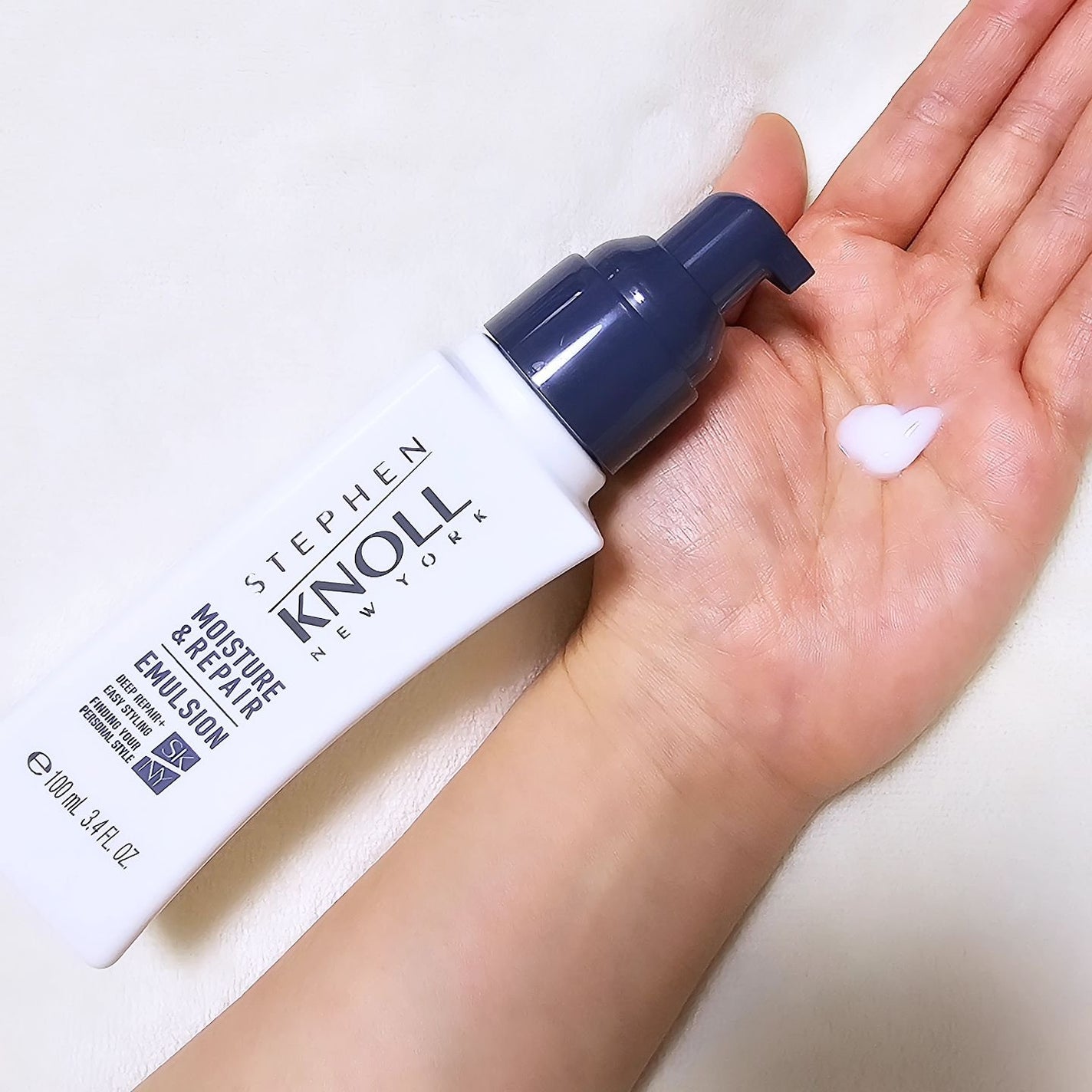 モイスチュアソフニング エマルジョン モイスチュアリペア/スティーブンノル ニューヨーク/ヘアミルクを使ったクチコミ(2枚目)