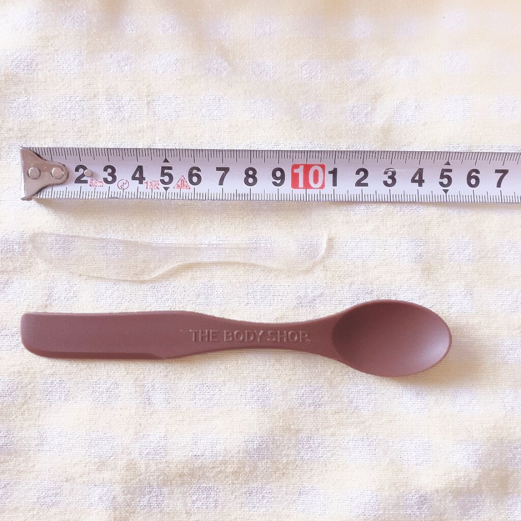 スプーン＆スパチュラ/THE BODY SHOP/その他化粧小物を使ったクチコミ（2枚目）