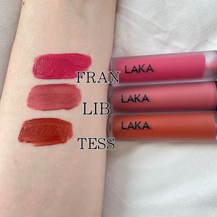 スムースマットリップスティック/Laka/口紅を使ったクチコミ(8枚目)