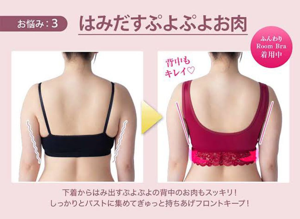 ふんわりルームブラ/Angellir/ナイトブラを使ったクチコミ(3枚目)