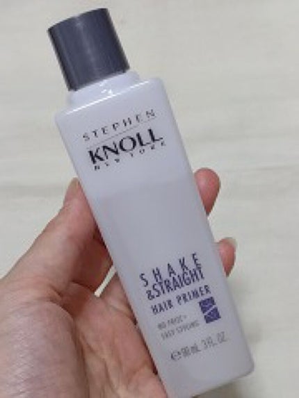 シェイク アンド ストレート ヘアプライマー/スティーブンノル ニューヨーク/ヘアオイルを使ったクチコミ(1枚目)