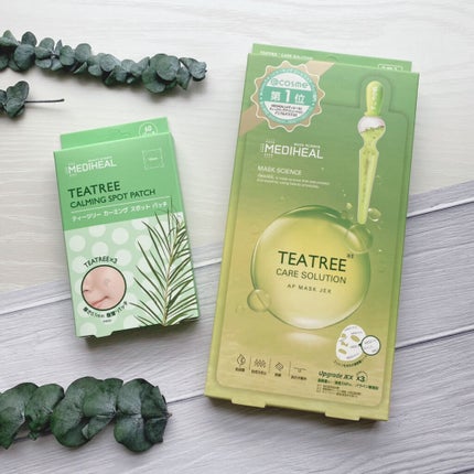 ティーツリーケアソリューション アンプルマスクJEX/MEDIHEAL/シートマスク・パックを使ったクチコミ(1枚目)