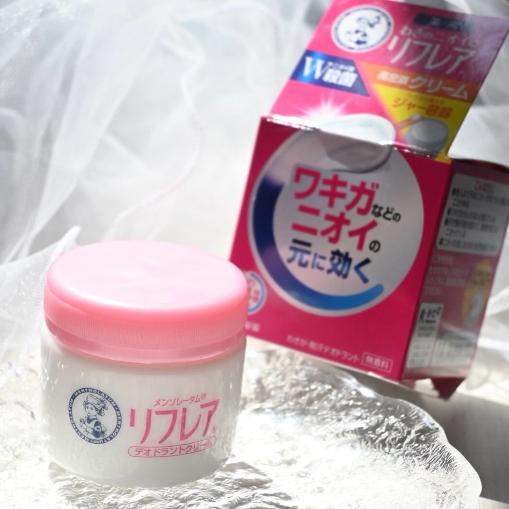 メンソレータム リフレア デオドラントクリーム/リフレア/デオドラント・制汗剤を使ったクチコミ(1枚目)