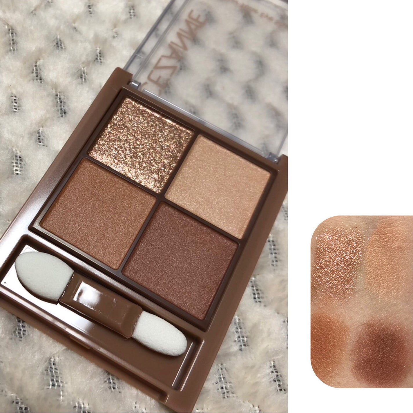 ビタートーンアイシャドウ/CEZANNE/パウダーアイシャドウを使ったクチコミ(2枚目)