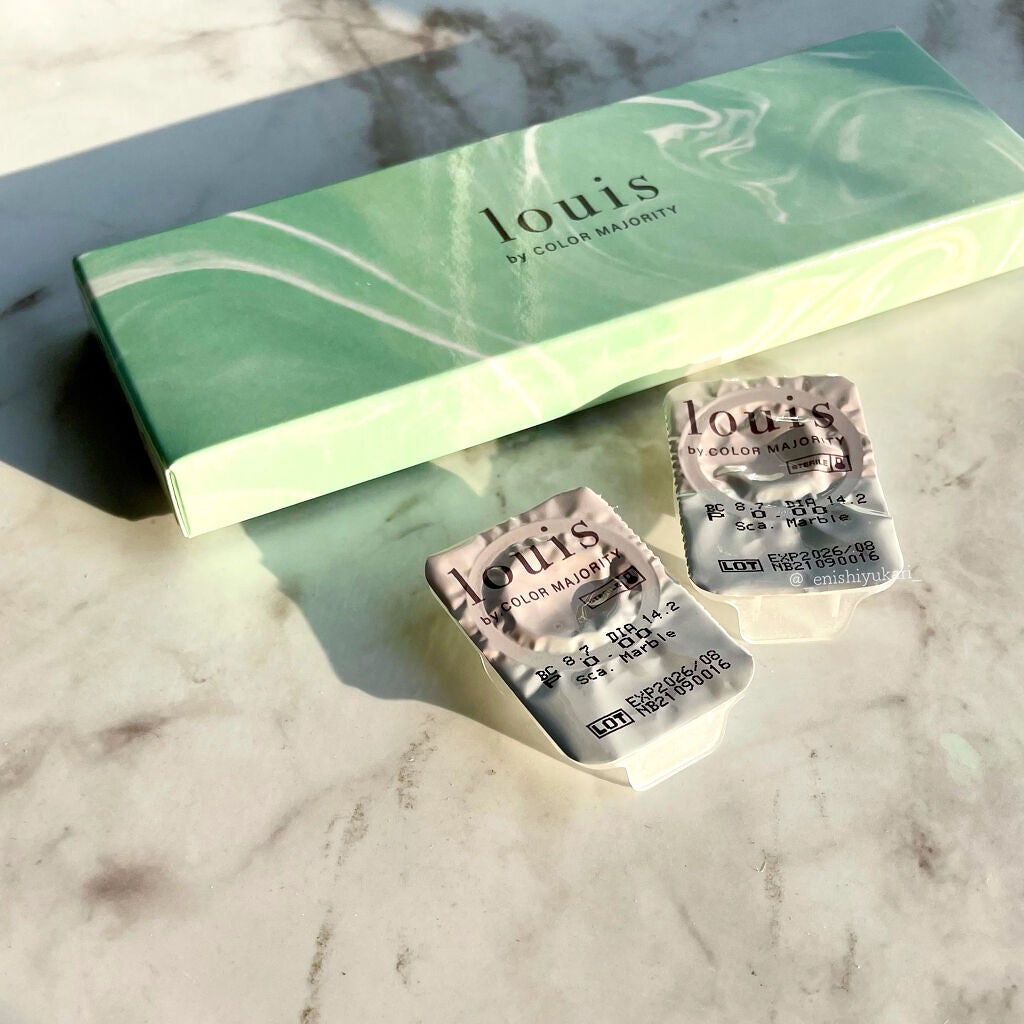 ルイ バイ カラーマジョリティー /louis by COLOR MAJORITY/カラーコンタクトレンズを使ったクチコミ(2枚目)