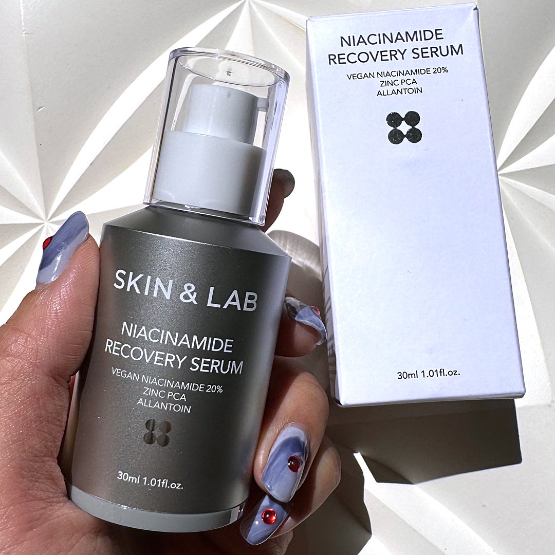 ヴィーガンナイアシンアミドリカバリーセラム/SKIN&LAB/美容液を使ったクチコミ(2枚目)