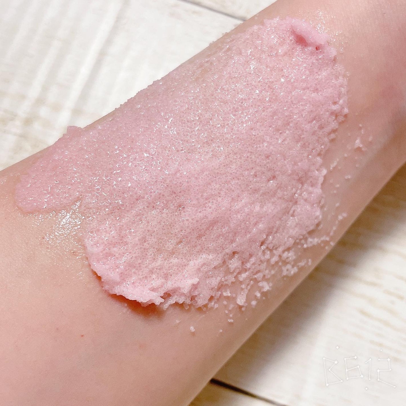 Q+Me スウィート ボム タラソ スクラブ/AGARISM/バストケア・ヒップケアを使ったクチコミ(4枚目)