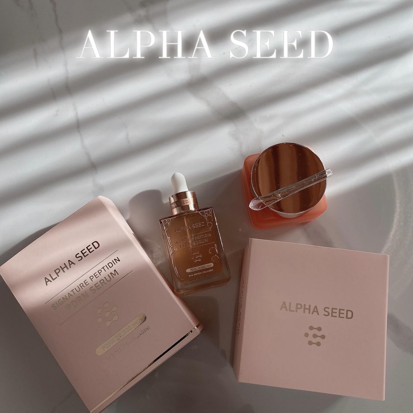 シグニチャーペプチドPDRNクリーム/ALPHASEED/フェイスクリームを使ったクチコミ（1枚目）