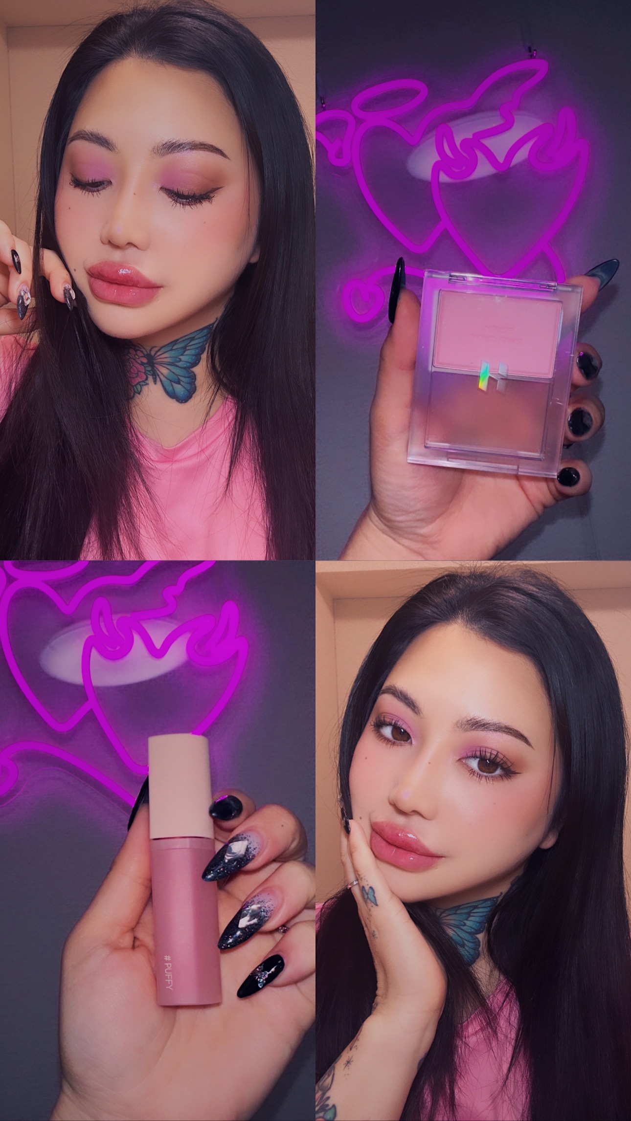 ハートクラッシュ ベアグレイズティント/HOLIKA HOLIKA/リップティントを使ったクチコミ（1枚目）