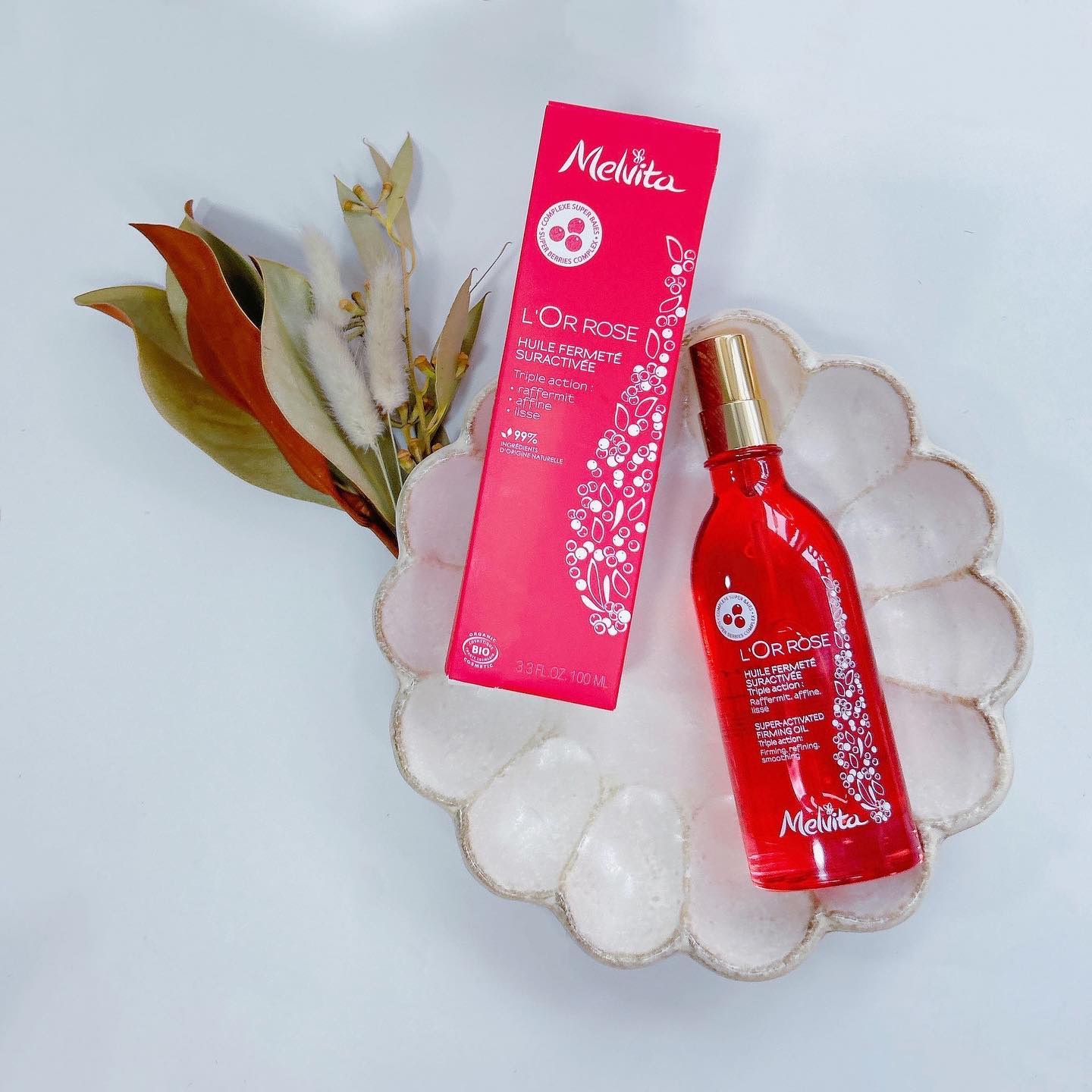 ロルロゼ ピンクフィット ボディオイル/Melvita/ボディオイルを使ったクチコミ（1枚目）