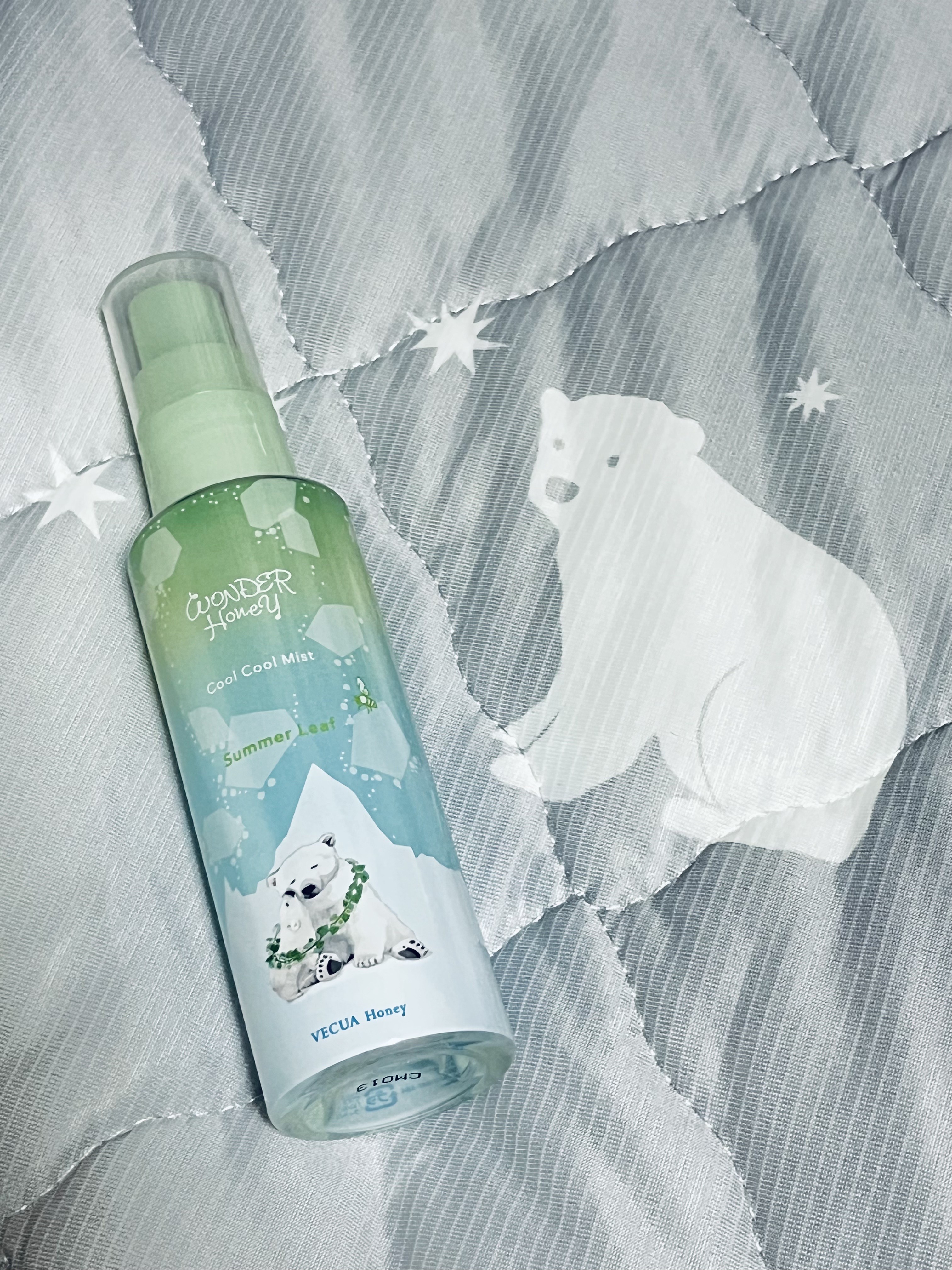 ワンダーハニー 爽快クールクールミスト/VECUA Honey/ボディローションを使ったクチコミ（1枚目）