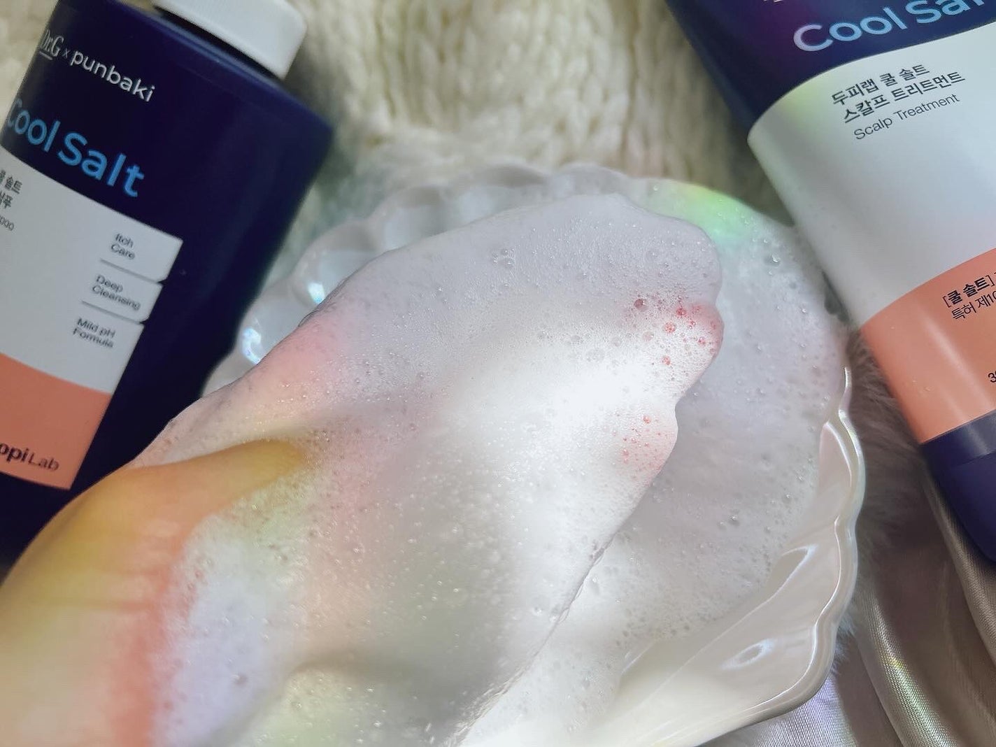 クールソルトスケーリングシャンプー/クールソルトスカルプトリートメント/Dr.G/市販シャンプーを使ったクチコミ(5枚目)