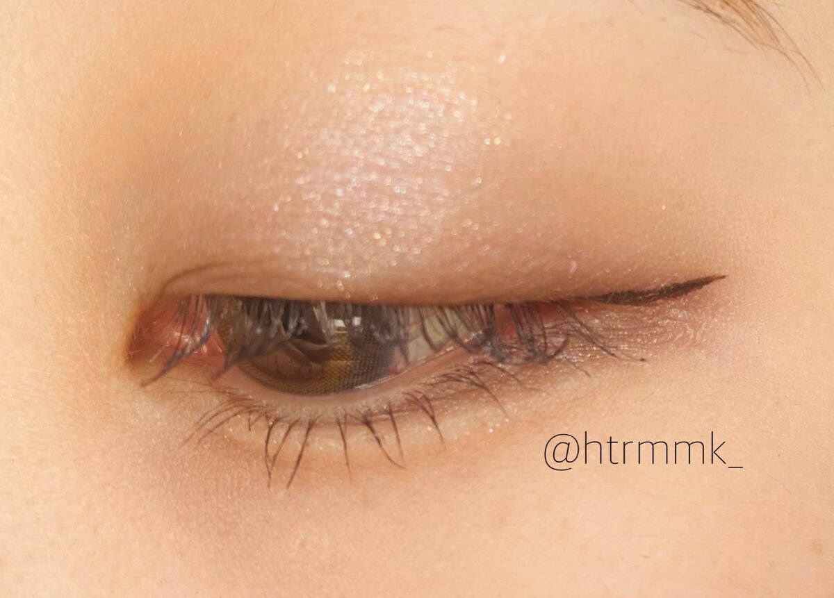 リアルラスティングアイライナー24hWP/K-パレット/リキッドアイライナーを使ったクチコミ(4枚目)