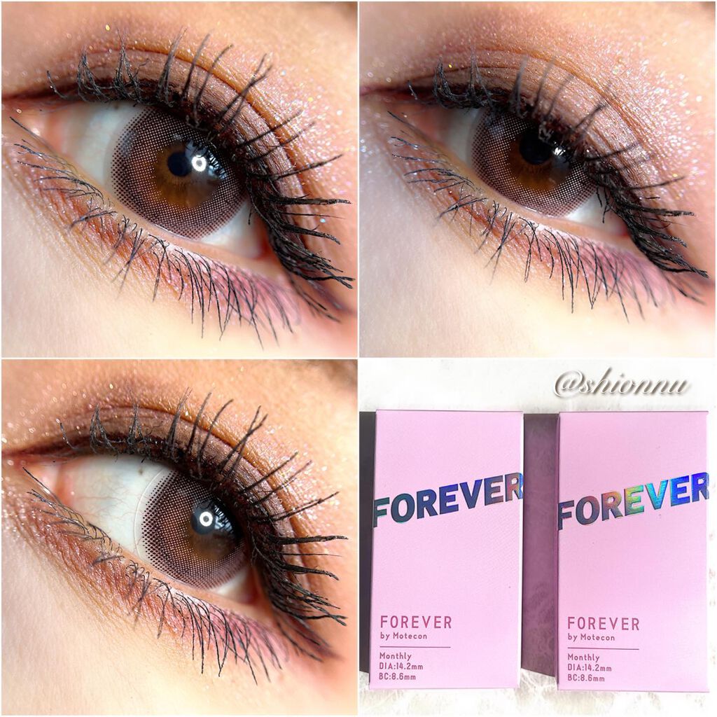 フォーエバー バイ モテコン/モテコン/カラーコンタクトレンズを使ったクチコミ(4枚目)