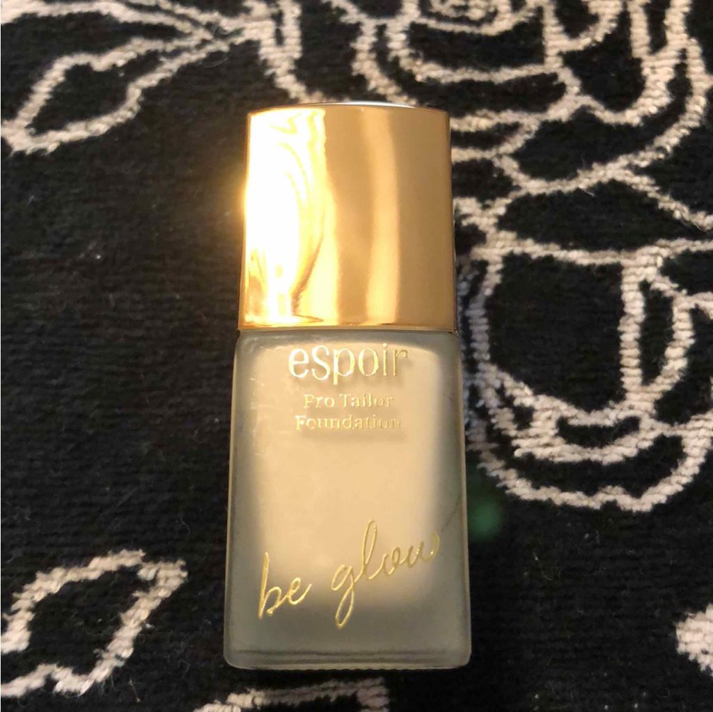 espoir ビーグローファンデーションのクチコミ「Espoir
Pro Tailor Foundation be glow
#IVORY
約15.....」（1枚目）