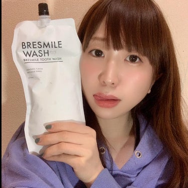 BRESMILE(ブレスマイル) ブレスマイルウォッシュのクチコミ「今回は、
ブレスマイルさんの
「ブレスマイルウォッシュ」
を、使ってみました(*´꒳`*)❤︎.....」（3枚目）