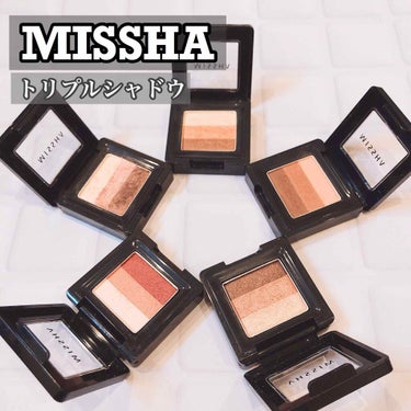 MISSHA/トリプルシャドウ

1      BROWNY  PINK
10   ORIENTAL  PINK
13   LADY  MILKTEA
14   DEWY  APRICOT
16   R