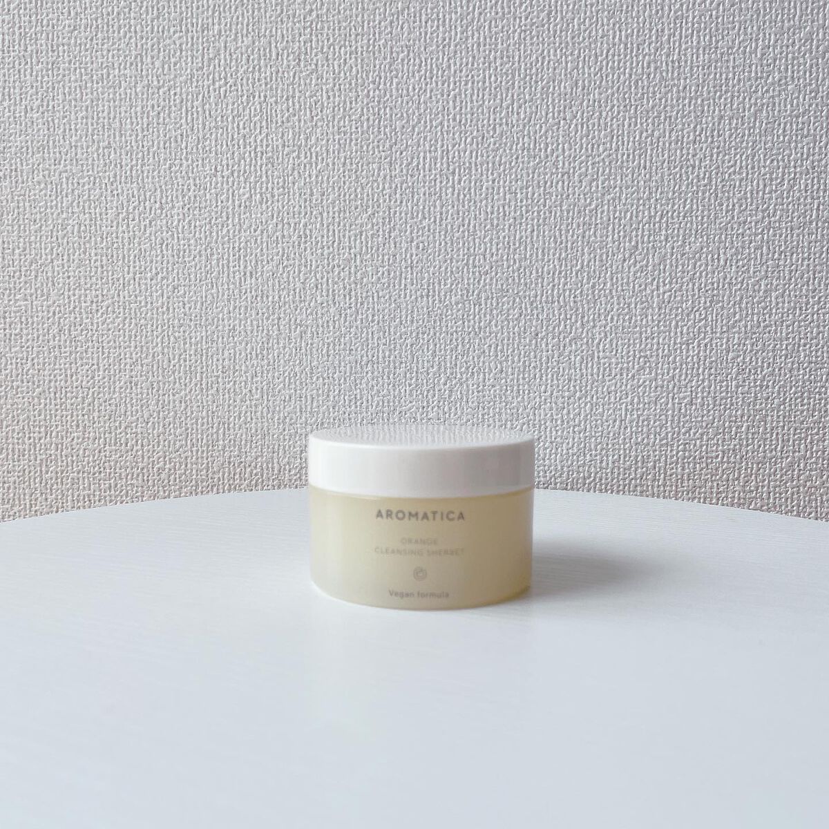 オレンジクレンジングシャーベット/AROMATICA/クレンジングバームを使ったクチコミ(4枚目)